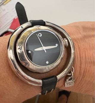 Reloj Uno de 50 - Pulsera Negra