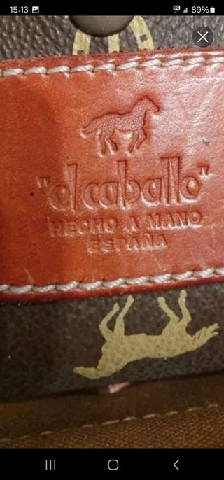 Bolso El Caballo Piel Auténtica
