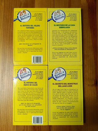 Lote de librojuegos Resuelve el misterio años 80