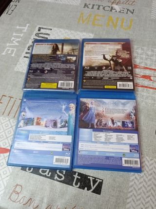 9 Películas Blu-ray Variadas CADA UNA