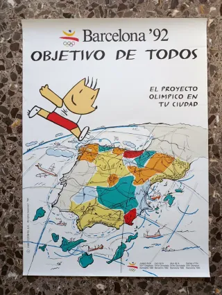 Poster Cobi Barcelona 92