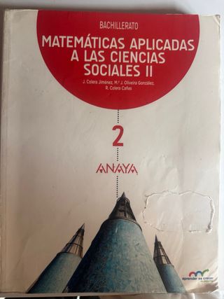 Matemáticas aplicadas a las Ciencias Sociales II.