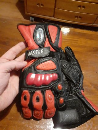 Guantes moto Somo3 rojo-negro M/L