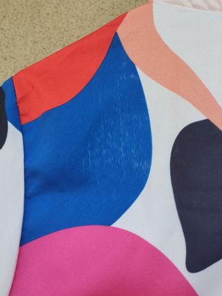 Vestito corto estivo multicolor