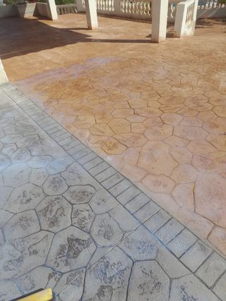 Muestras Hormigón Impreso Murcia-Alicante