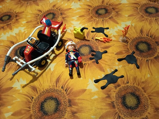 Playmobil 70554 - Kart Bomberos