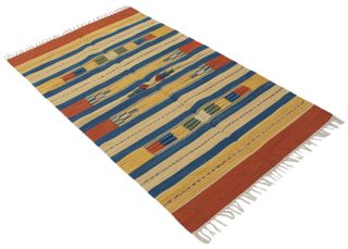 200x140 CM KILIM Nuovo Lavabile LAVATRICE 
