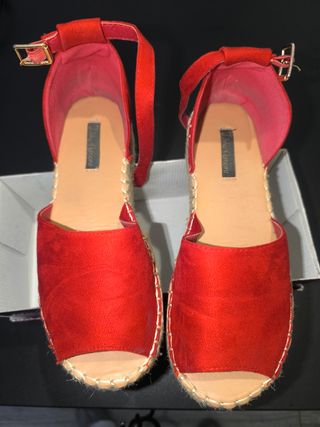 Sandalias rojas Fine Amore