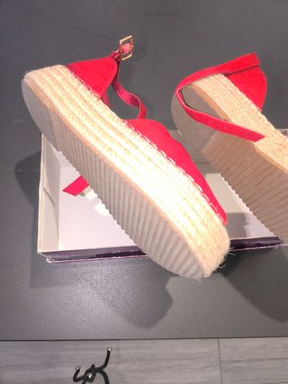 Sandalias rojas Fine Amore