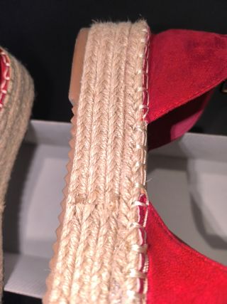 Sandalias rojas Fine Amore