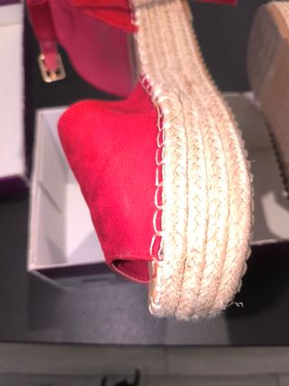 Sandalias rojas Fine Amore