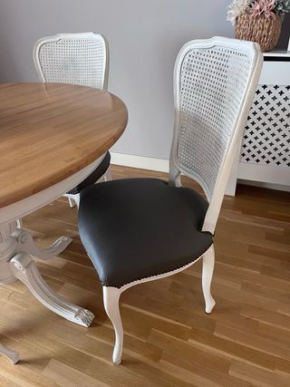 Mesa Comedor Vintage 4 sillas, restaurado