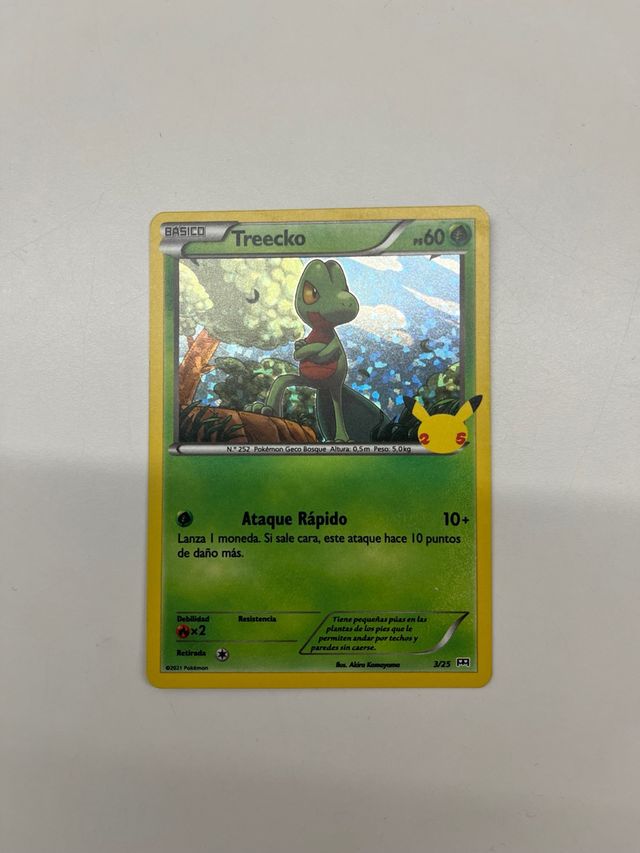 Carta Treecko 3/25 - Pokémon