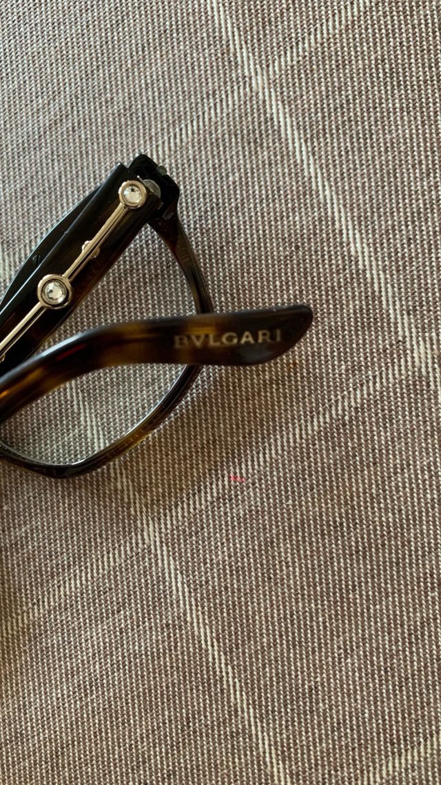 Gafas BVLGARI - montura marrón