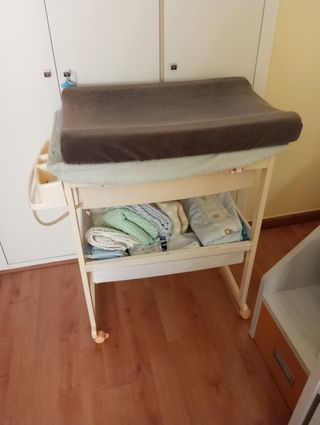 Bañera bebé c/cambiador