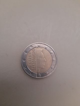 Moneda 2 eur Luxemburgo