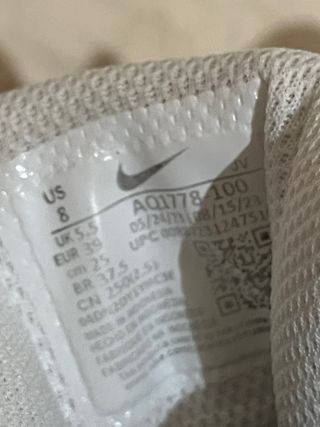 Zapatillas Nike blancas altas