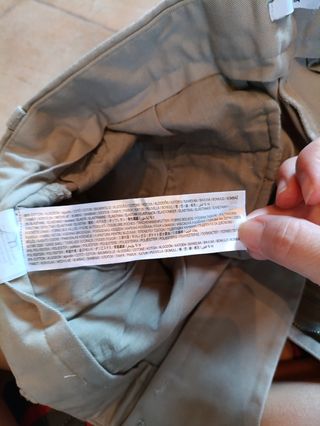 Pantalón chino Mango beige hombre