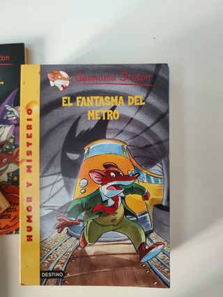 Libros Gerónimo Stilton 