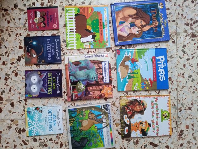 Cuentos, libros para niños.