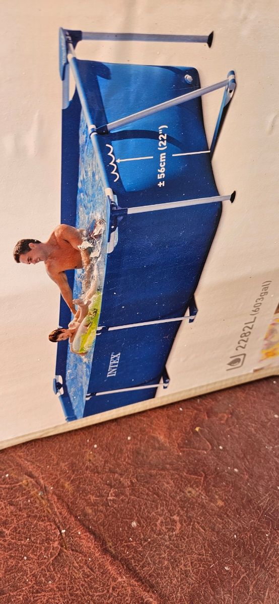 Piscina Intex 2282L - 2,60m x 1,60m