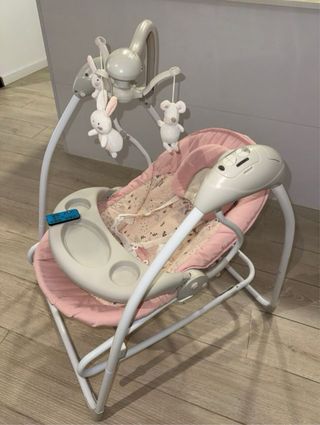 Hamaca Bebé Kikka Boo Rosa