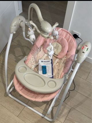 Hamaca Bebé Kikka Boo Rosa