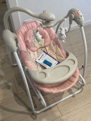 Hamaca Bebé Kikka Boo Rosa