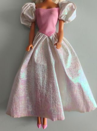Vestido Barbie Brillante