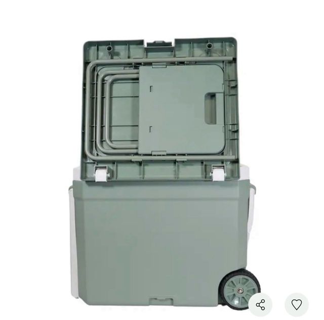 Mesa nevera plegable 2 personas