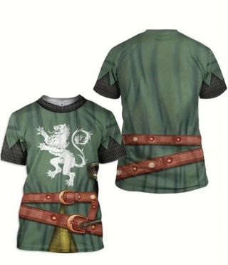 Camiseta Medieval Cosplay 
