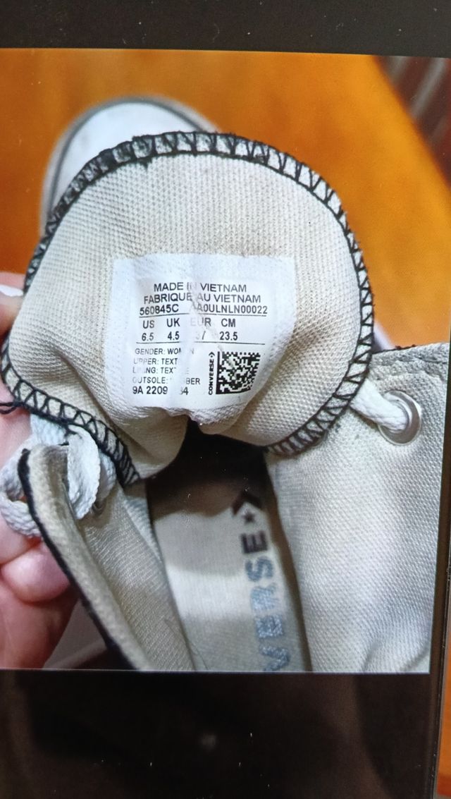 Converse negras altas