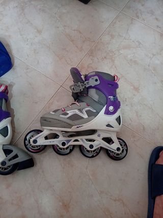 Patines Oxelo (35-38) + protecciones