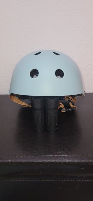 Casco bici niño Lionelo azul