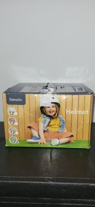 Casco bici niño Lionelo azul