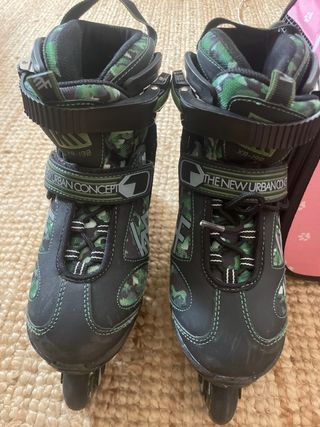 Patines en línea ajustables talla 34-37