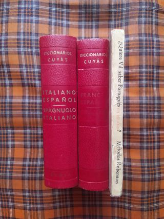Lote de 3 diccionarios idiomas