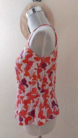 Top Massimo Dutti floral