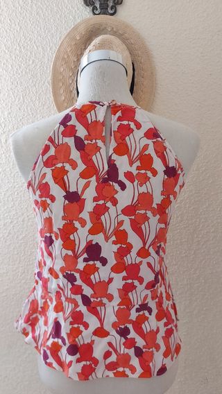 Top Massimo Dutti floral