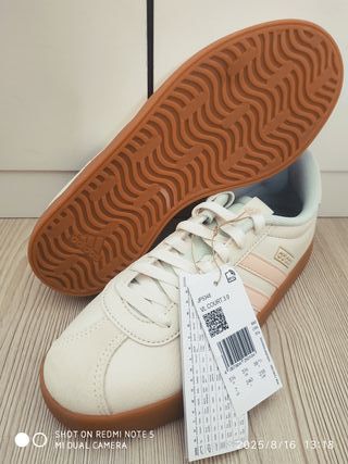 Zapatillas Adidas VL Court 3.0 - Rosa y Blancas