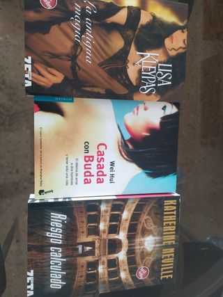 Lote de libros a 4€ cada uno