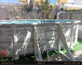 Piscina ovalada Atlantis 500x300x132