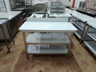 Mesa acero inoxidable 1.2m