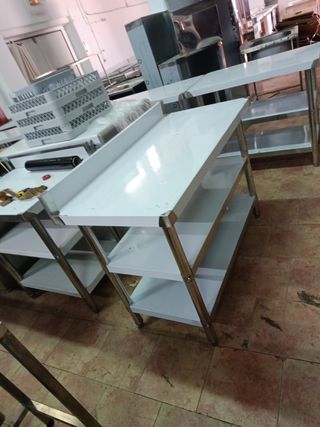 Mesa acero inoxidable 1.2m