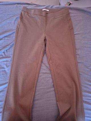 Pantalón PUNTO ROMA marrón