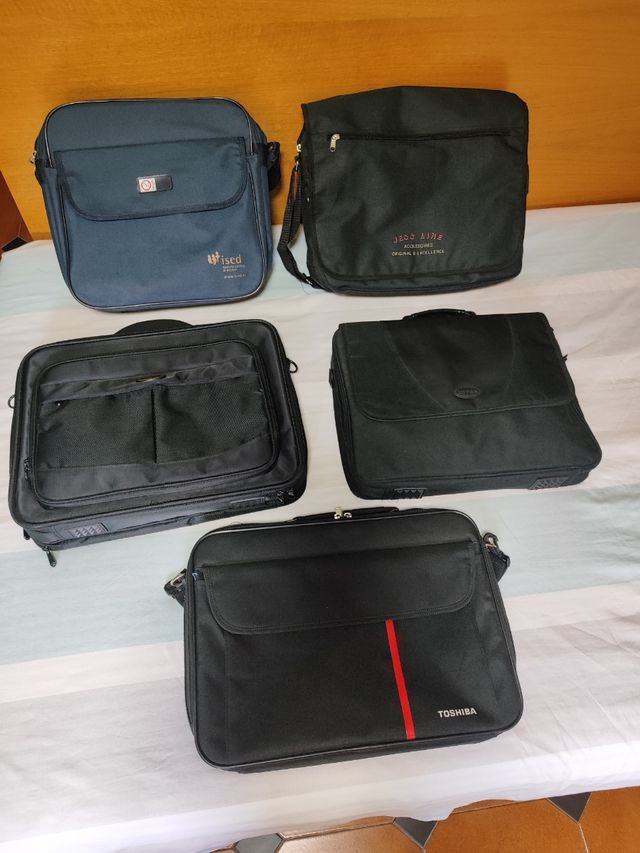 Lote 5 Maletines Portátil (Toshiba, inves...)