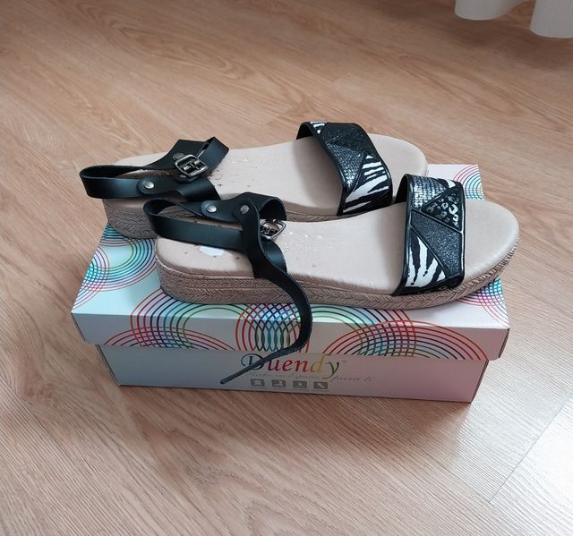 Sandalias Duendy piel 39