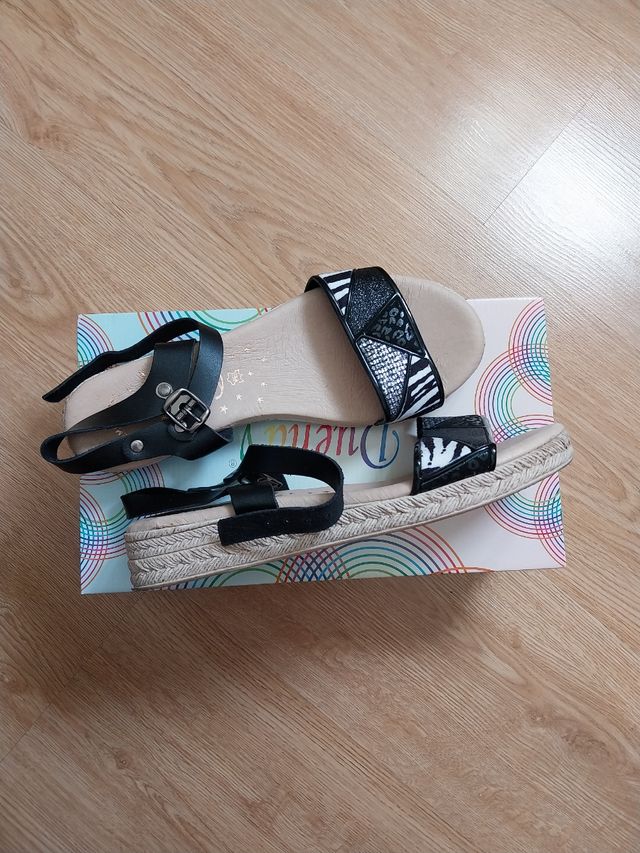 Sandalias Duendy piel 39