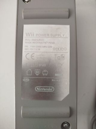 Cargador Wii - Transformador/ cargador