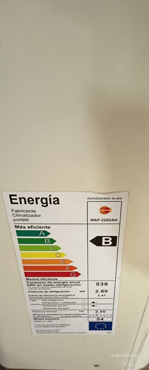 Ventilador Equation blanco